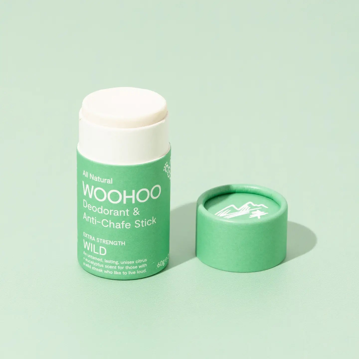 Woohoo Deodorant & Anti-Chafe Stick 'Wild' 60g image 1