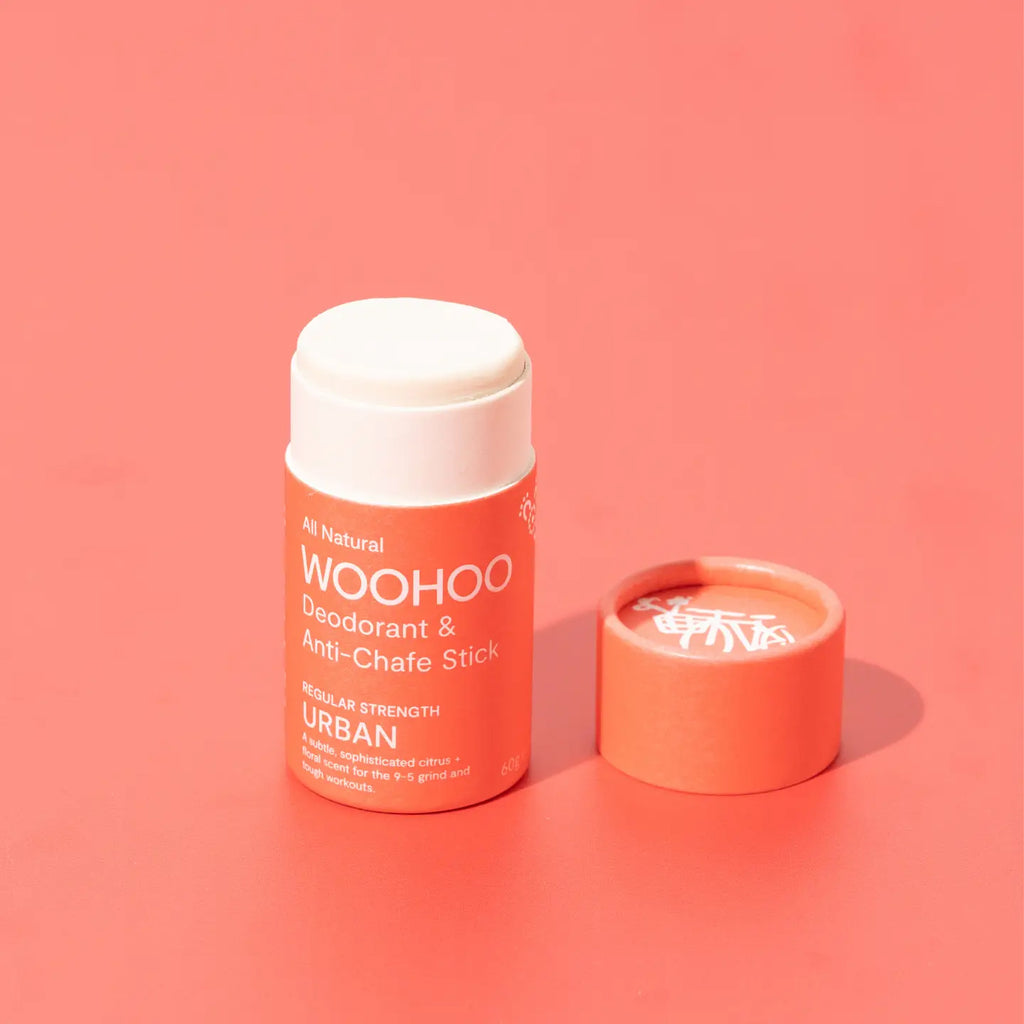 Woohoo Deodorant & Anti-Chafe Stick 'Urban' 60g image 1