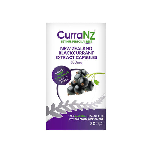CurraNZ New Zealand Blackcurrant Extract Capsules (30 Pack) image 0