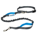 Tuff Mutt Hand Free Dog Waist Lead - Grey/Blue image 0
