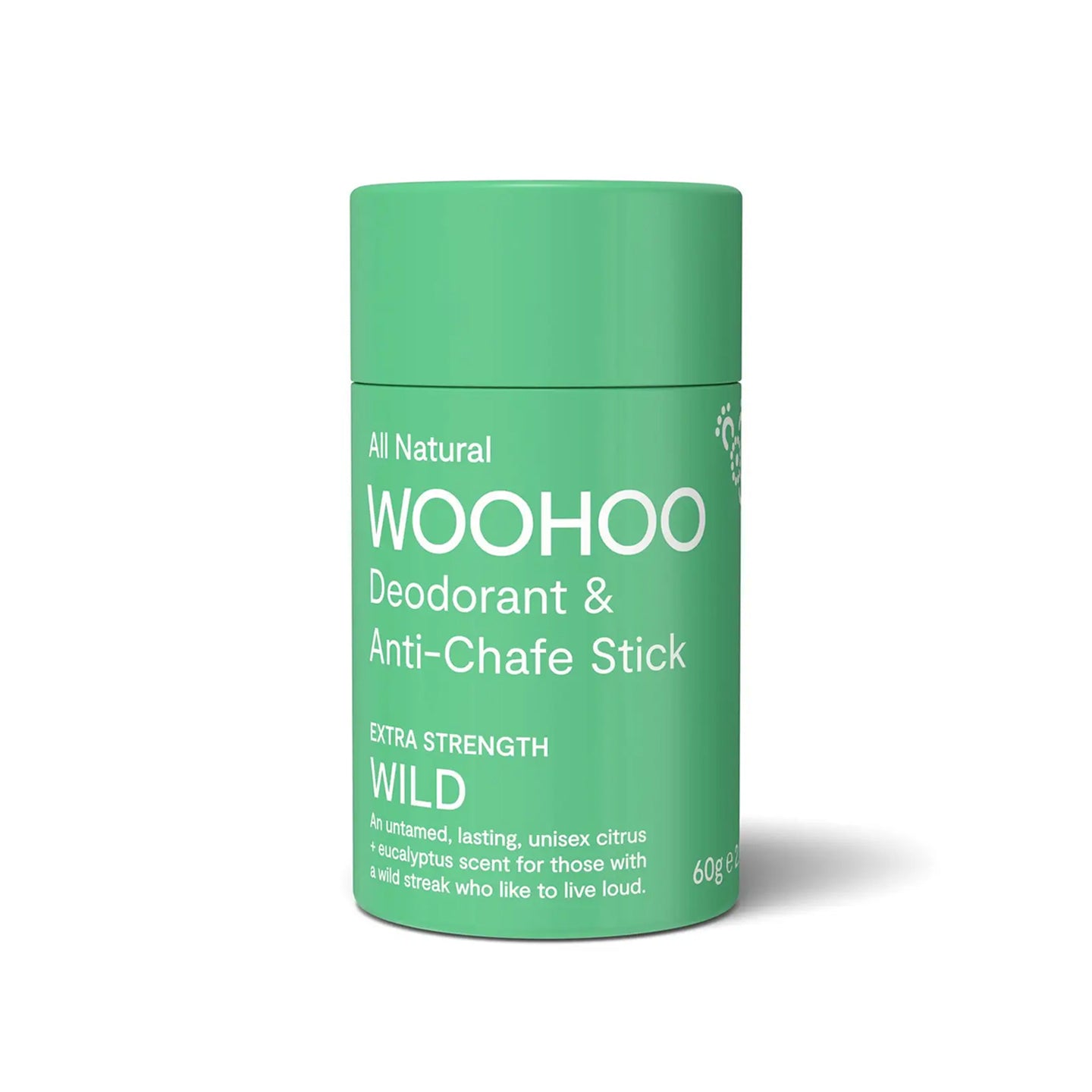 Woohoo Deodorant & Anti-Chafe Stick 'Wild' 60g image 0