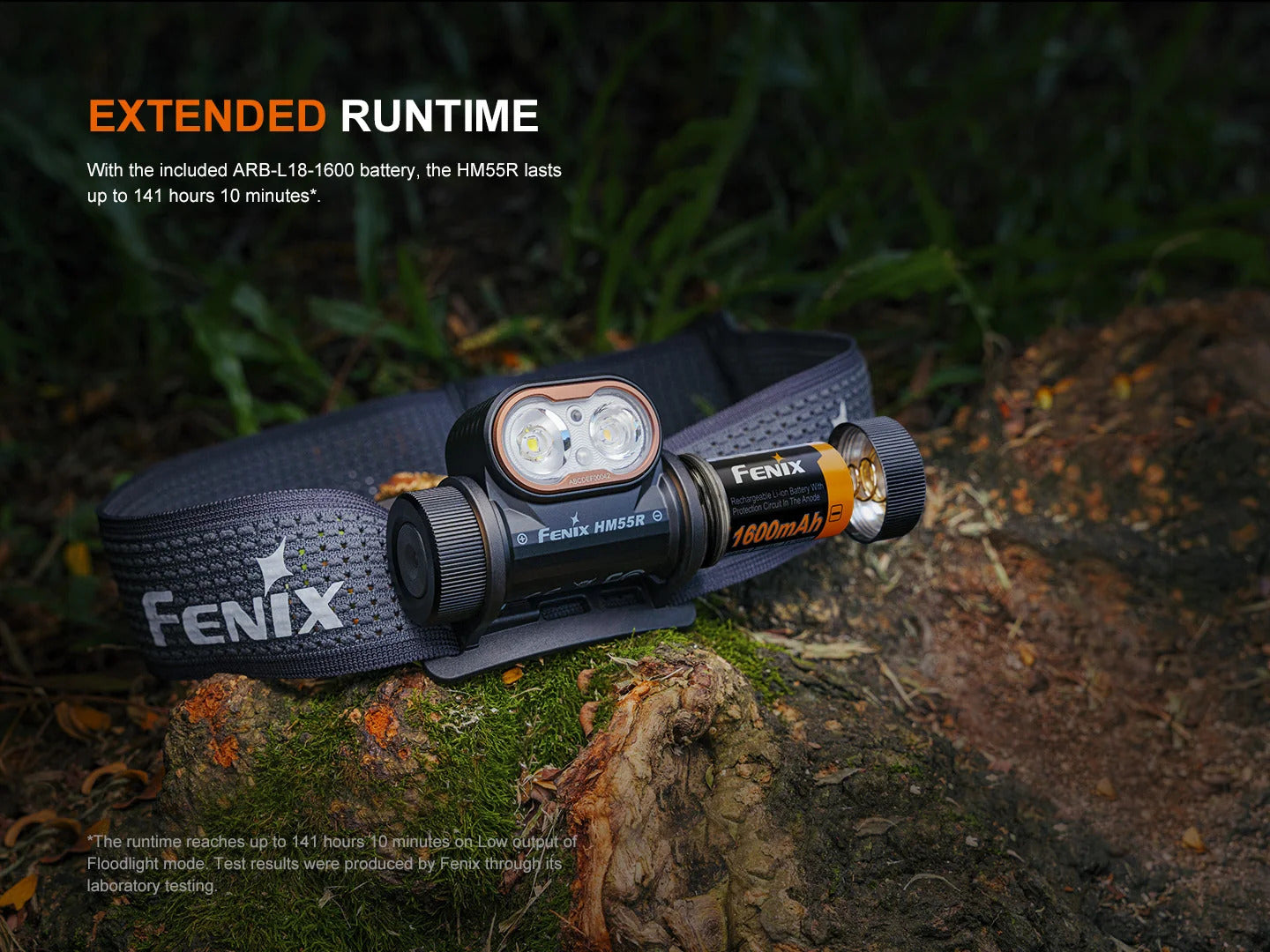 Fenix HM55R Headlamp: Nebula (1200 lumens)