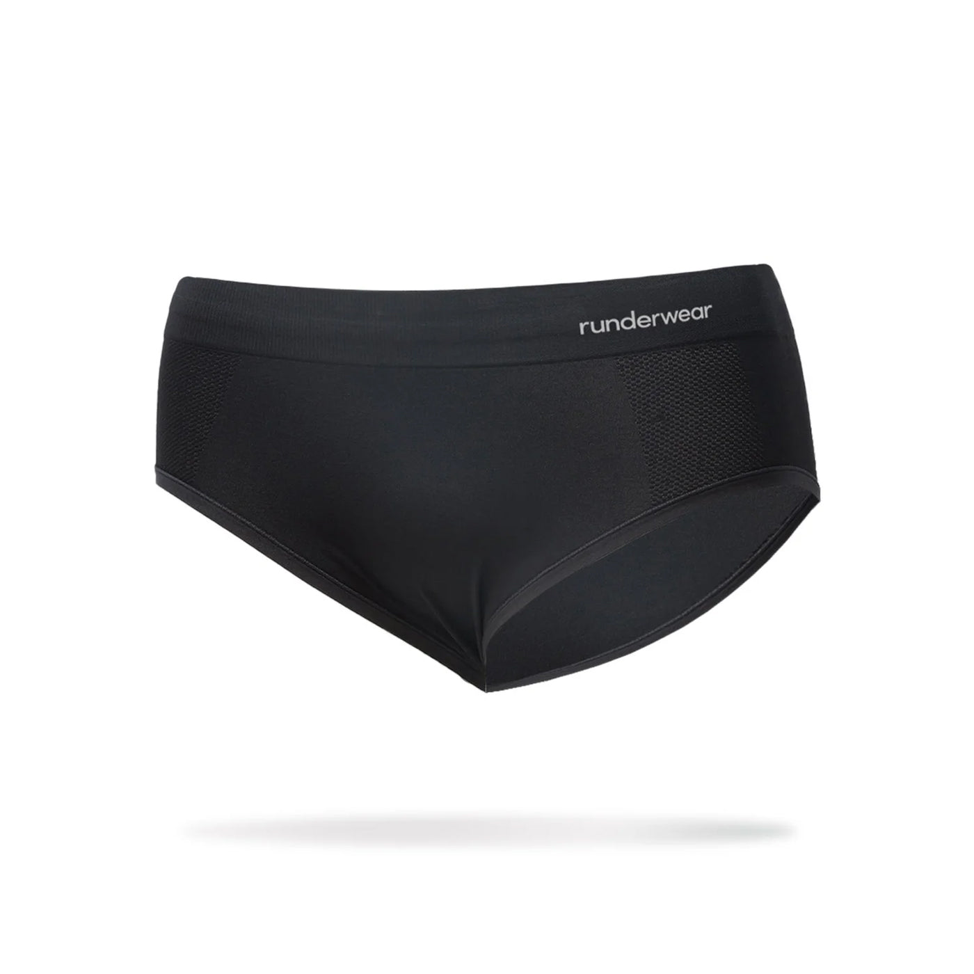 Runderwear Women's Running Hipster - Black