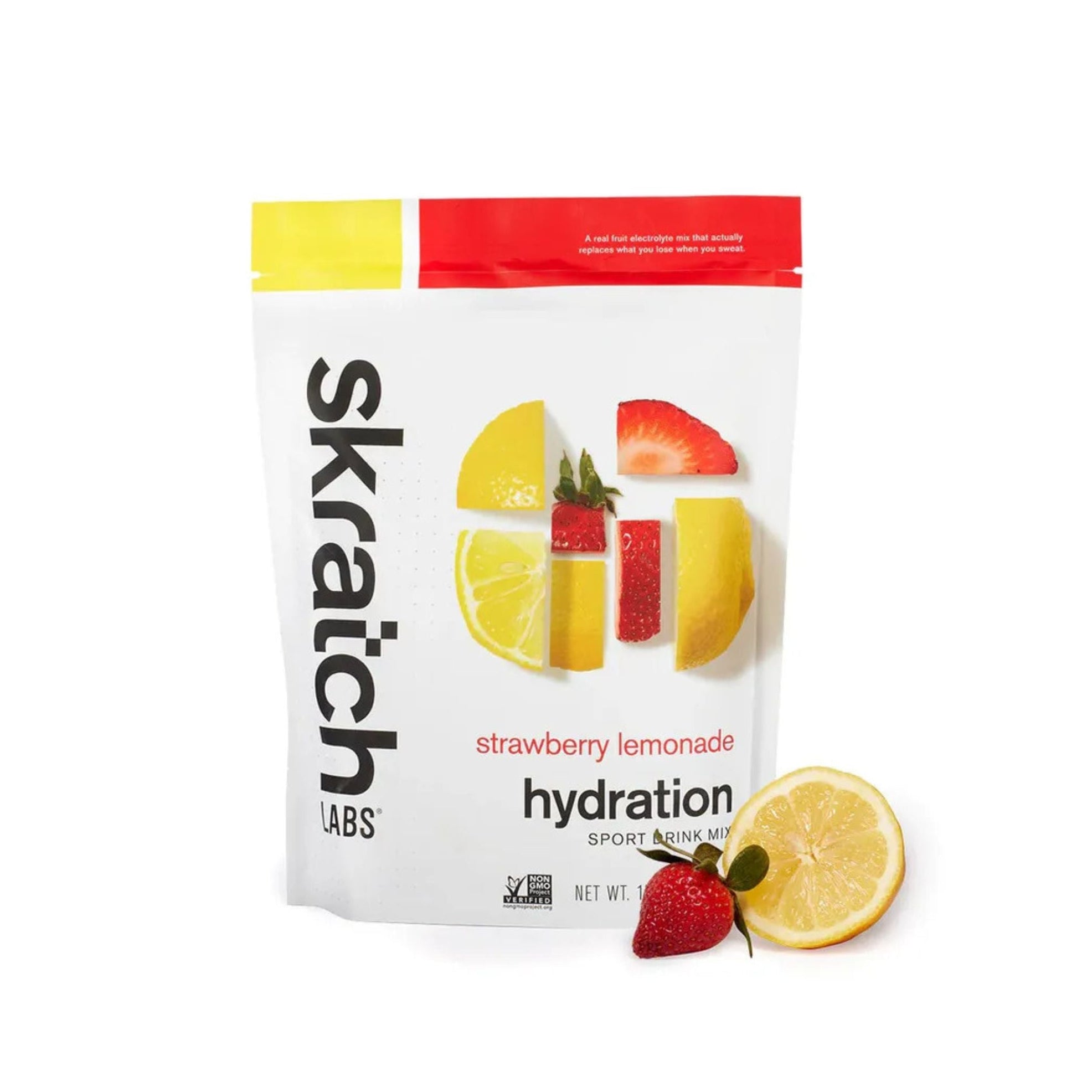 Skratch Labs Hydration Sport Drink Mix - Strawberry Lemonade 440g