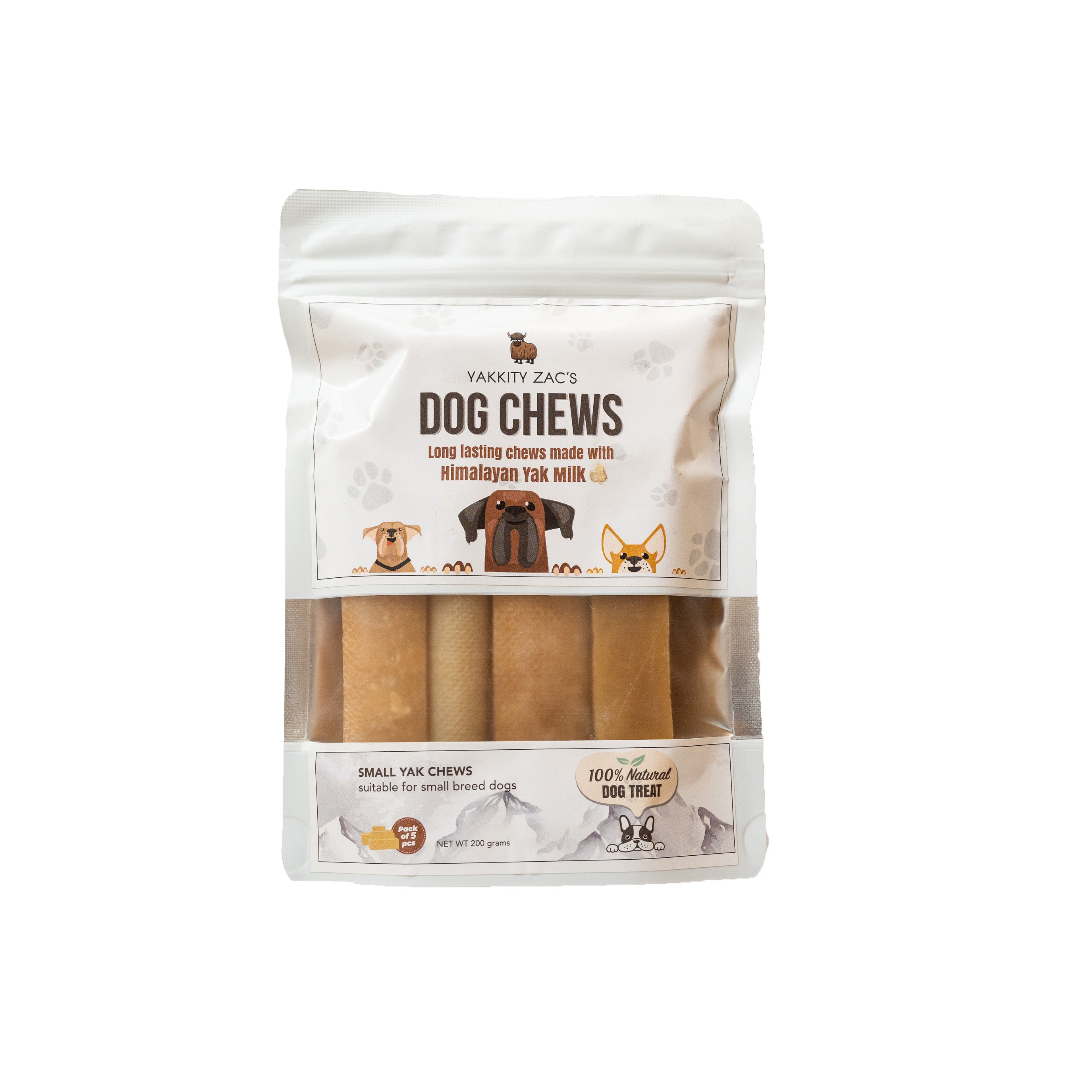 Yakkity Zac's Himalayan Dog Chews – Small