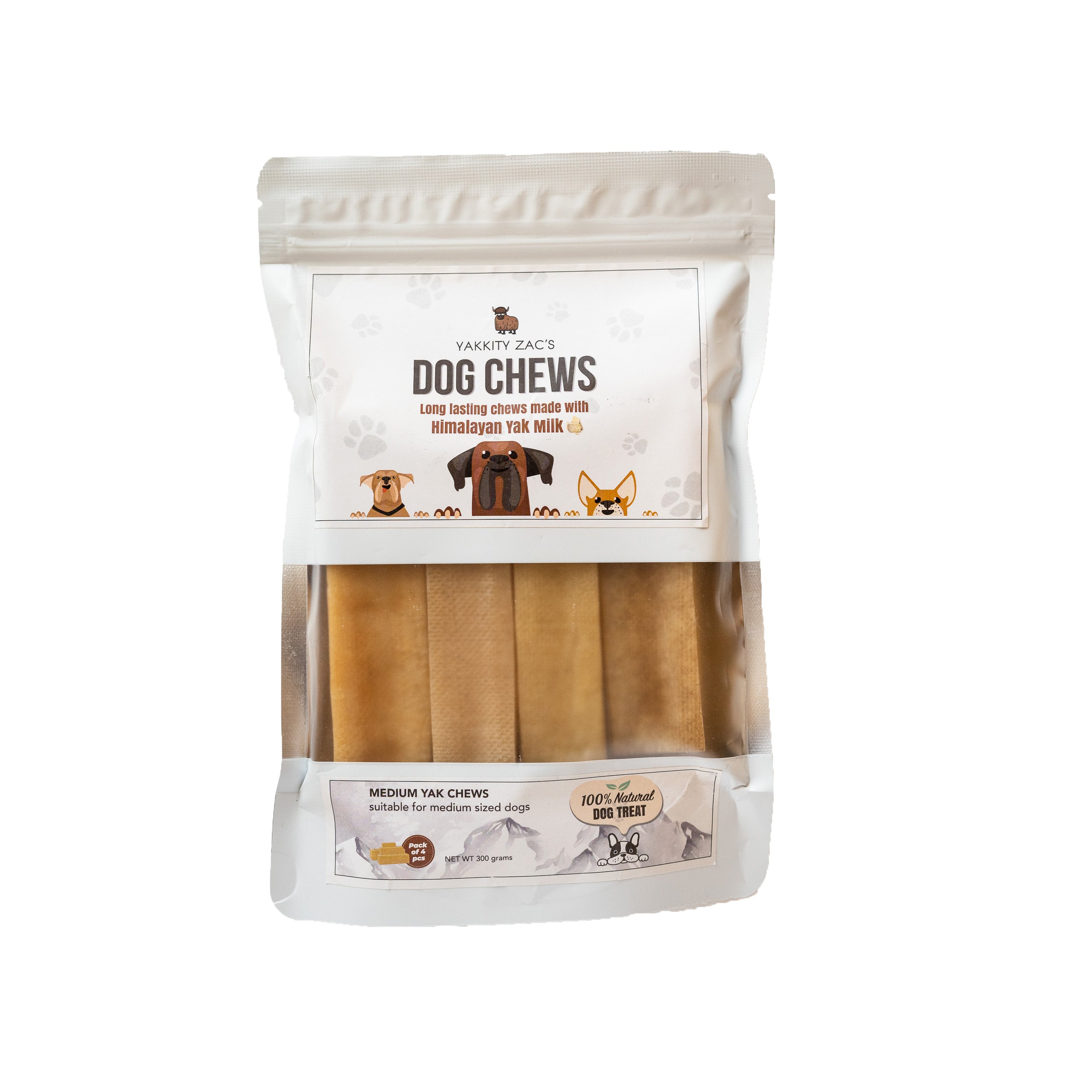 Yakkity Zac's Himalayan Dog Chews – Medium