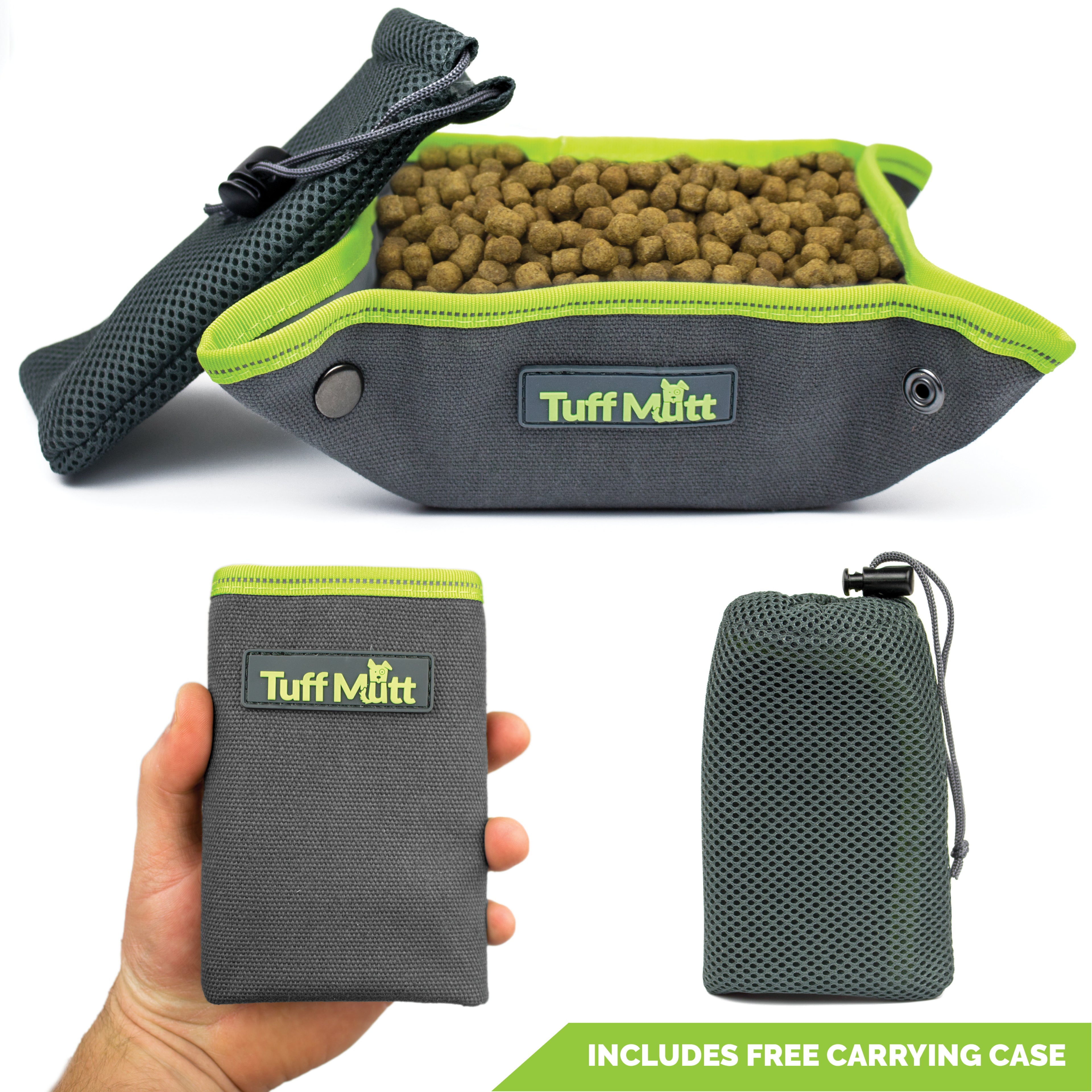 Tuff Mutt Portable Folding Dog Bowl image 1