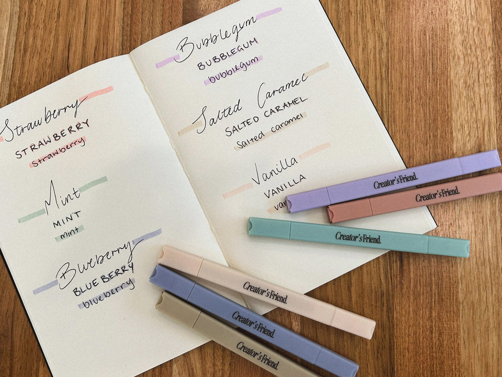 Creator's Friend Notebook - Zero-Bleed Highlighters (6 Pack) image 1