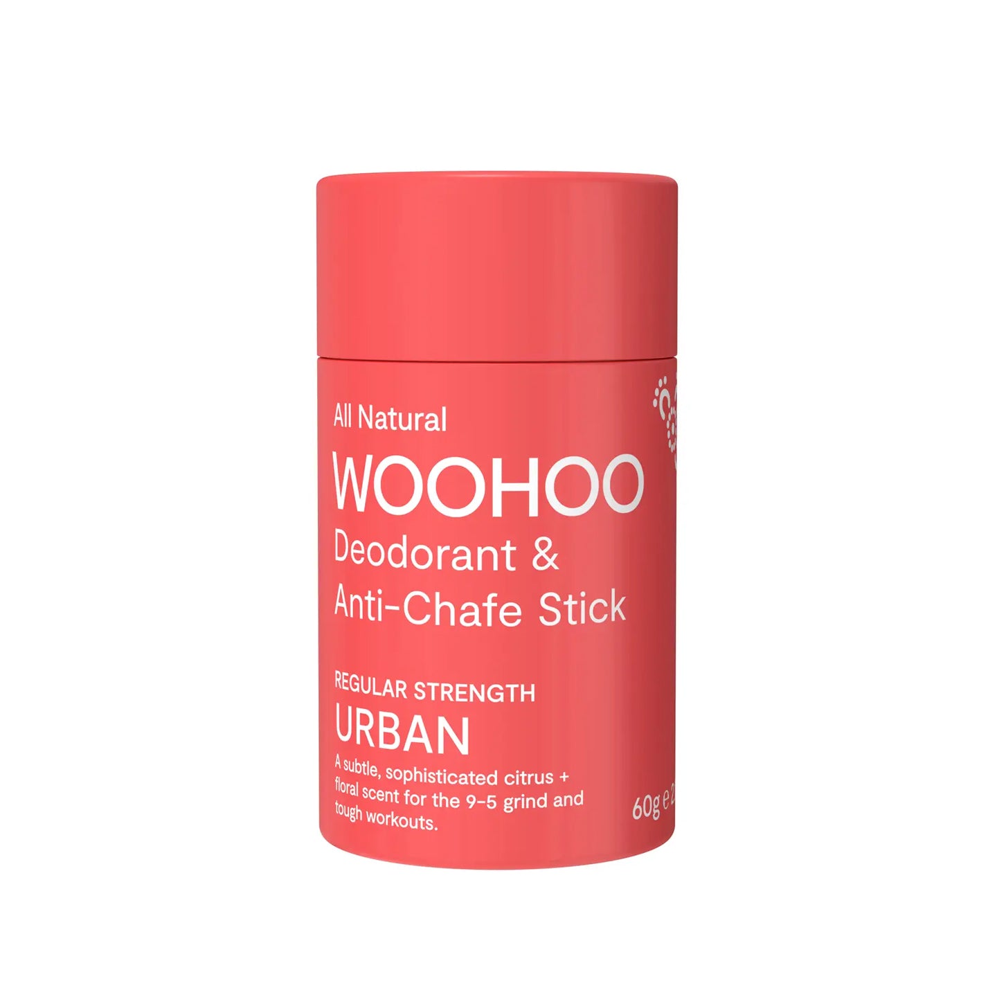 Woohoo Deodorant & Anti-Chafe Stick 'Urban' 60g image 0