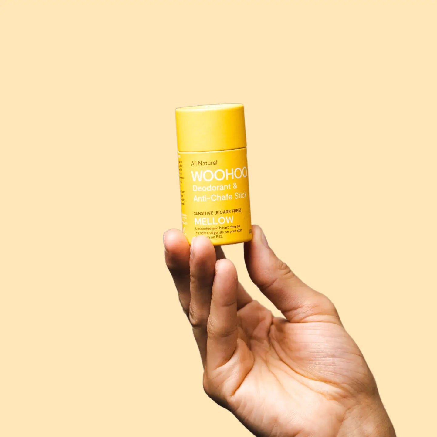Woohoo Deodorant & Anti-Chafe Stick 'Mellow' 60g image 2