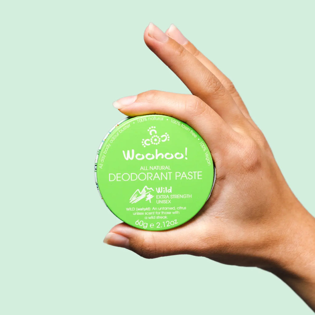 Woohoo All Natural Deodorant Paste 'Wild' 60g image 2